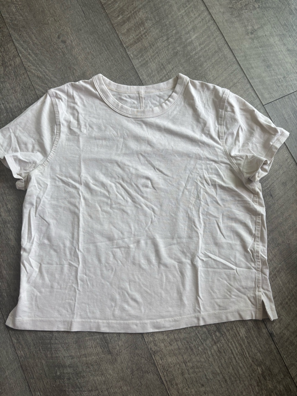 lululemon athletica White Short Sleeve Tee